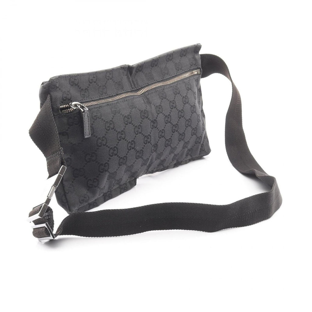 Gucci Waist Bag GG Canvas Black — view 2