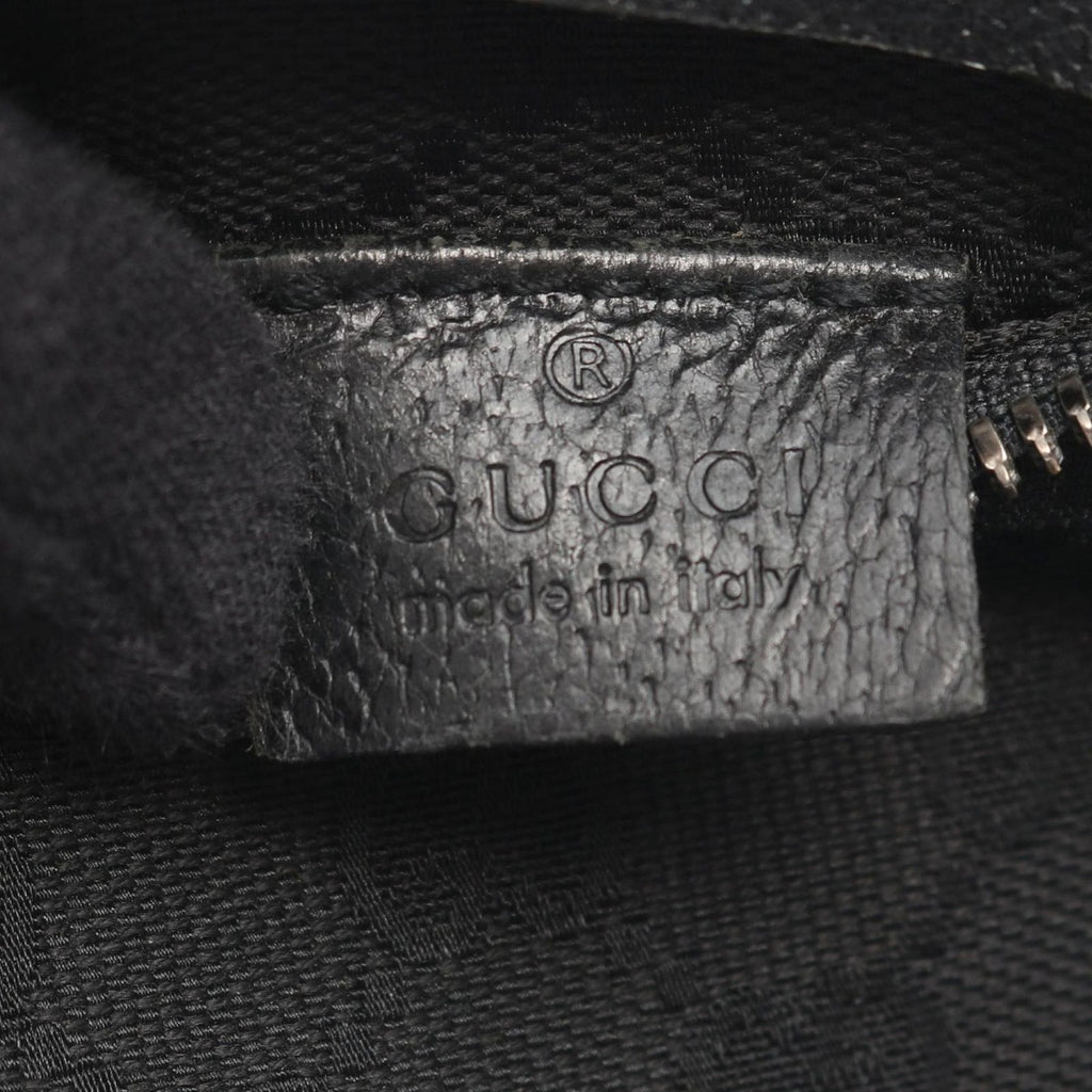 Gucci Waist Bag GG Canvas Black — view 4