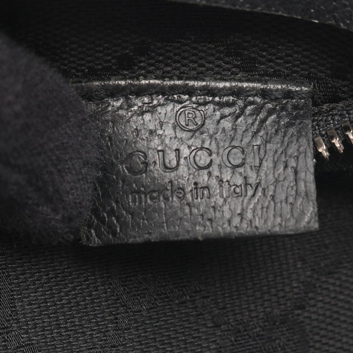 Gucci Waist Bag GG Canvas Black — view 4