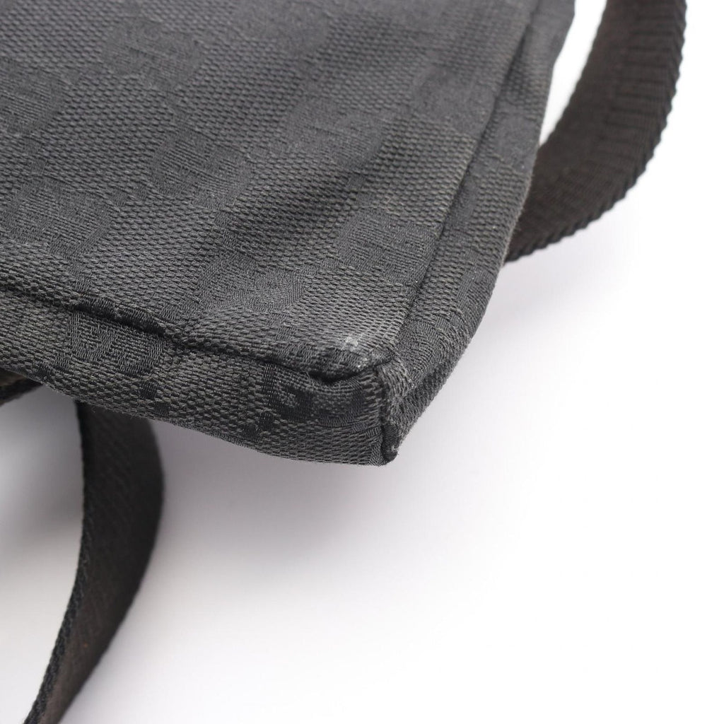 Gucci Waist Bag GG Canvas Black — view 7