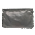 Loewe Lamb Fur Nappa Leather Black Zip Pouch 0080