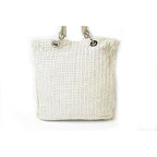 Christian Dior Tote Bag A4 Lady Intrecciato White Silver — view 4