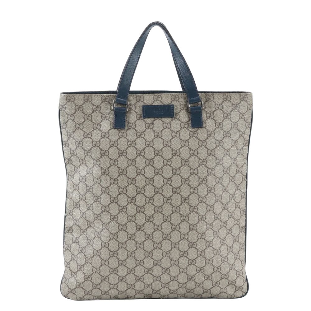 Gucci GG Supreme Leather Tote Shoulder Business Document