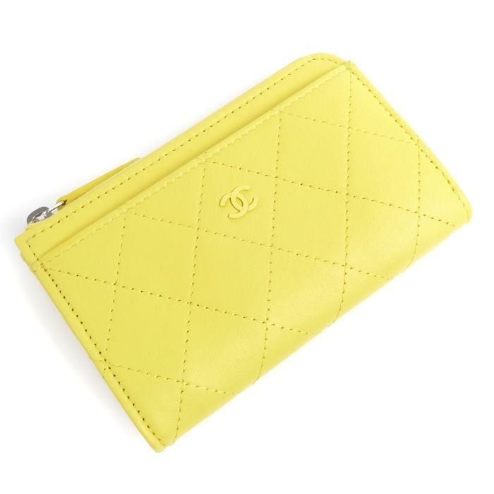 Chanel Fragment Case Card Yellow Ap3820 — view 2