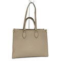 Louis Vuitton On The Go MM 2-Way Shoulder Bag Monogram Empreinte Tourterelle