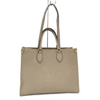 Louis Vuitton On The Go MM 2-Way Shoulder Bag Monogram Empreinte Tourterelle