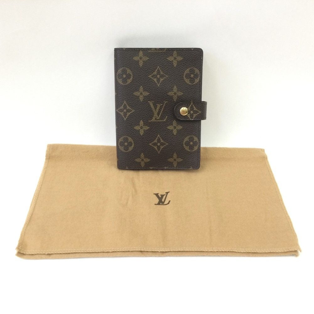 Louis Vuitton Notebook Cover Agenda PM Monogram Brown — view 2