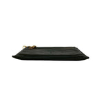 Loewe Gold Logo Hardware Leather Zipper Pouch — view 6
