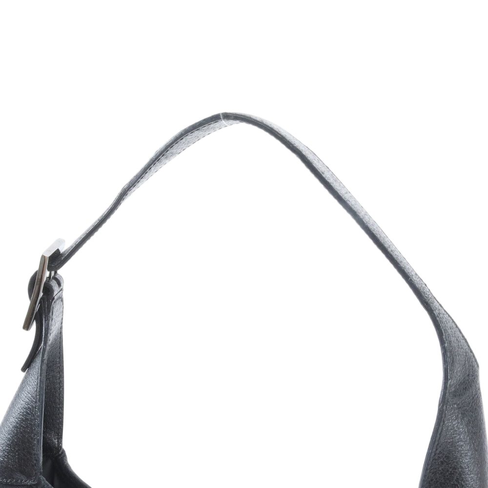Gucci Jackie 001 Leather Shoulder Bag Tote Hand Black — view 2