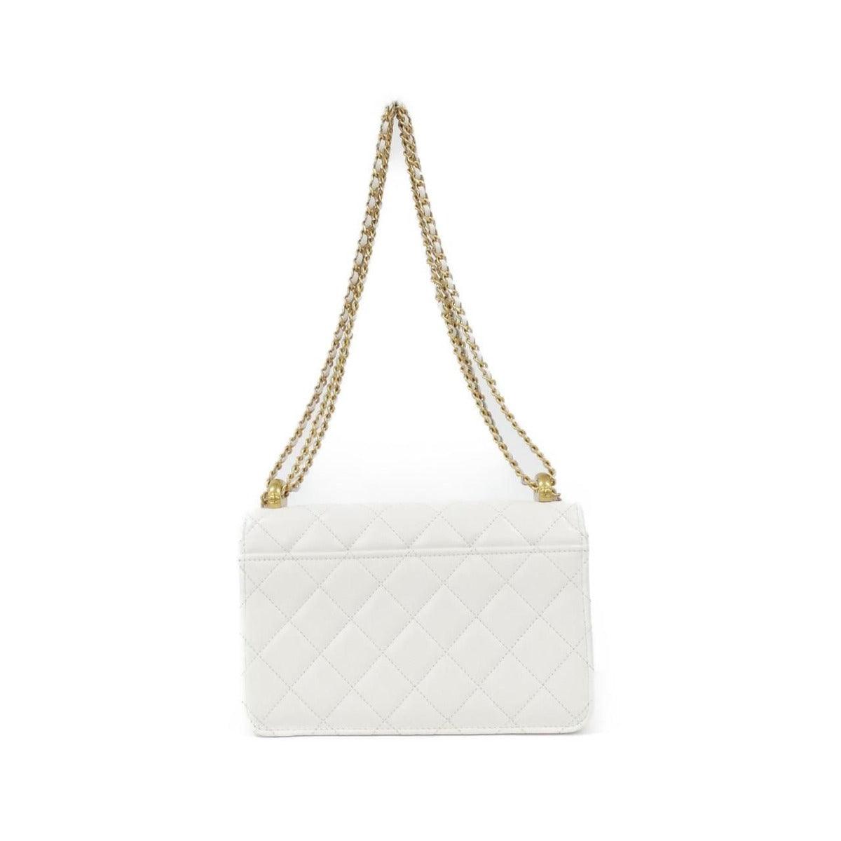 Chanel Ap2289 Chain White Wallet — view 2