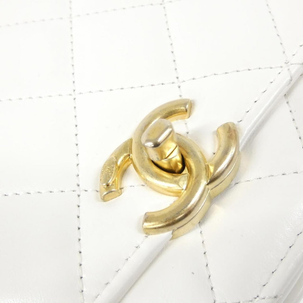 Chanel Ap2289 Chain White Wallet — view 4