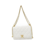 Chanel Ap2289 Chain White Wallet