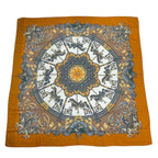 Hermes Carre 140 Scarf Cashmere Silk Luna Park Amusement Merry Go Land — view 2