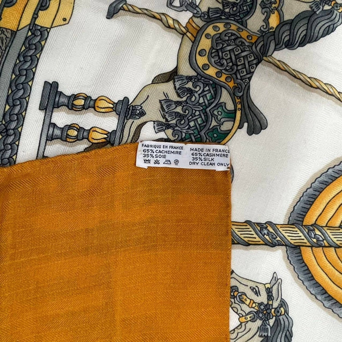 Hermes Carre 140 Scarf Cashmere Silk Luna Park Amusement Merry Go Land — view 8
