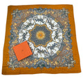 Hermes Carre 140 Scarf Cashmere Silk Luna Park Amusement Merry Go Land