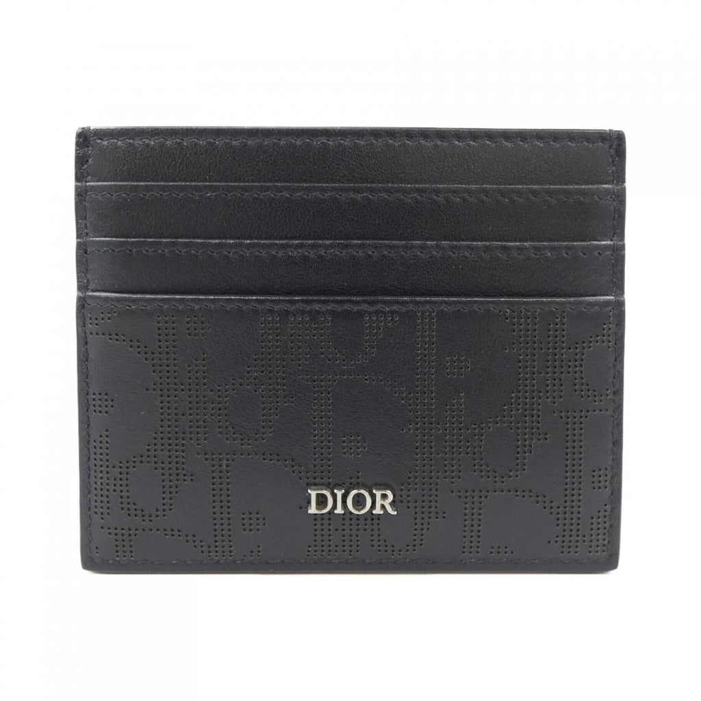 Dior Card Case Black