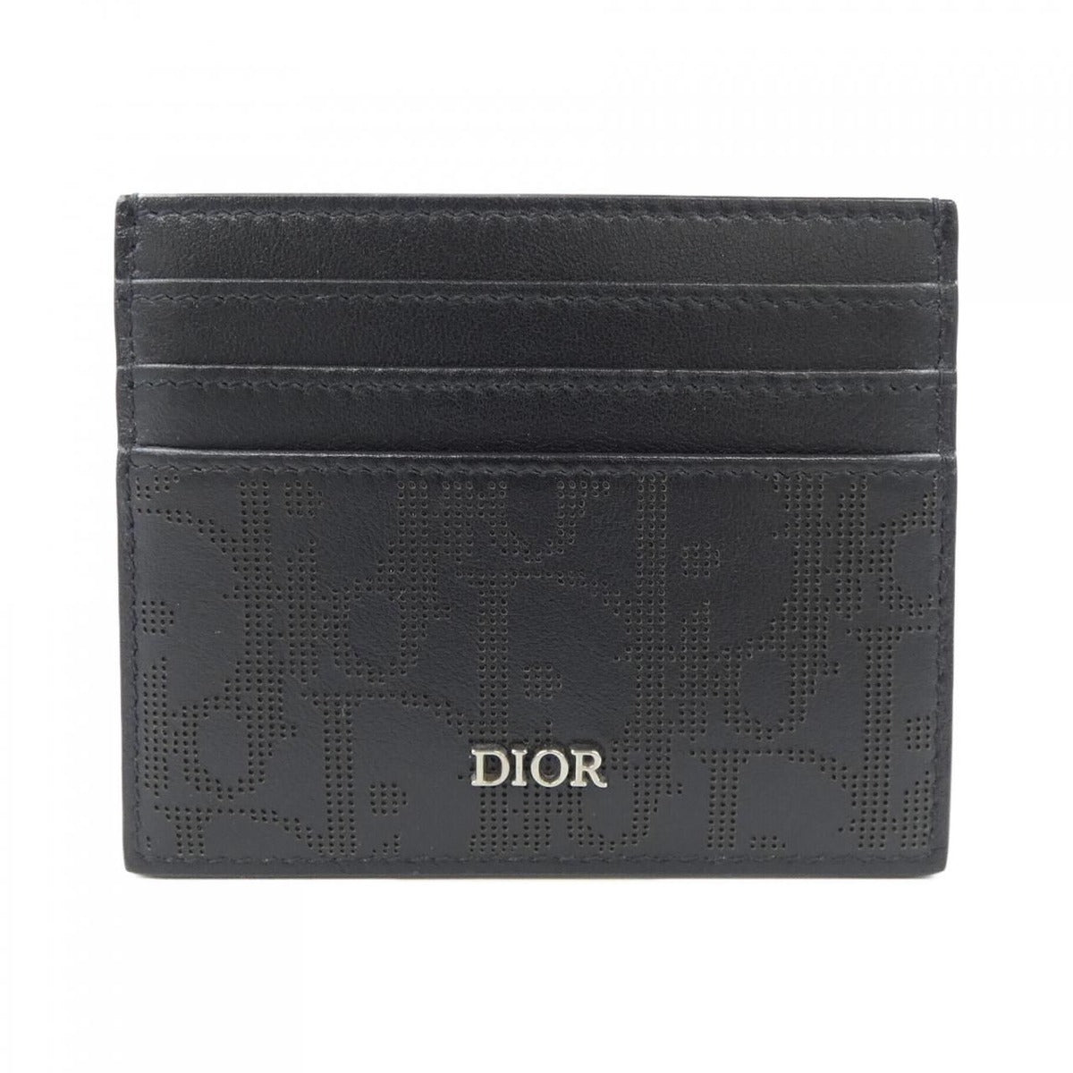 Dior Card Case Black