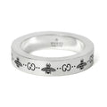 Gucci Ring GG & Bee Silver