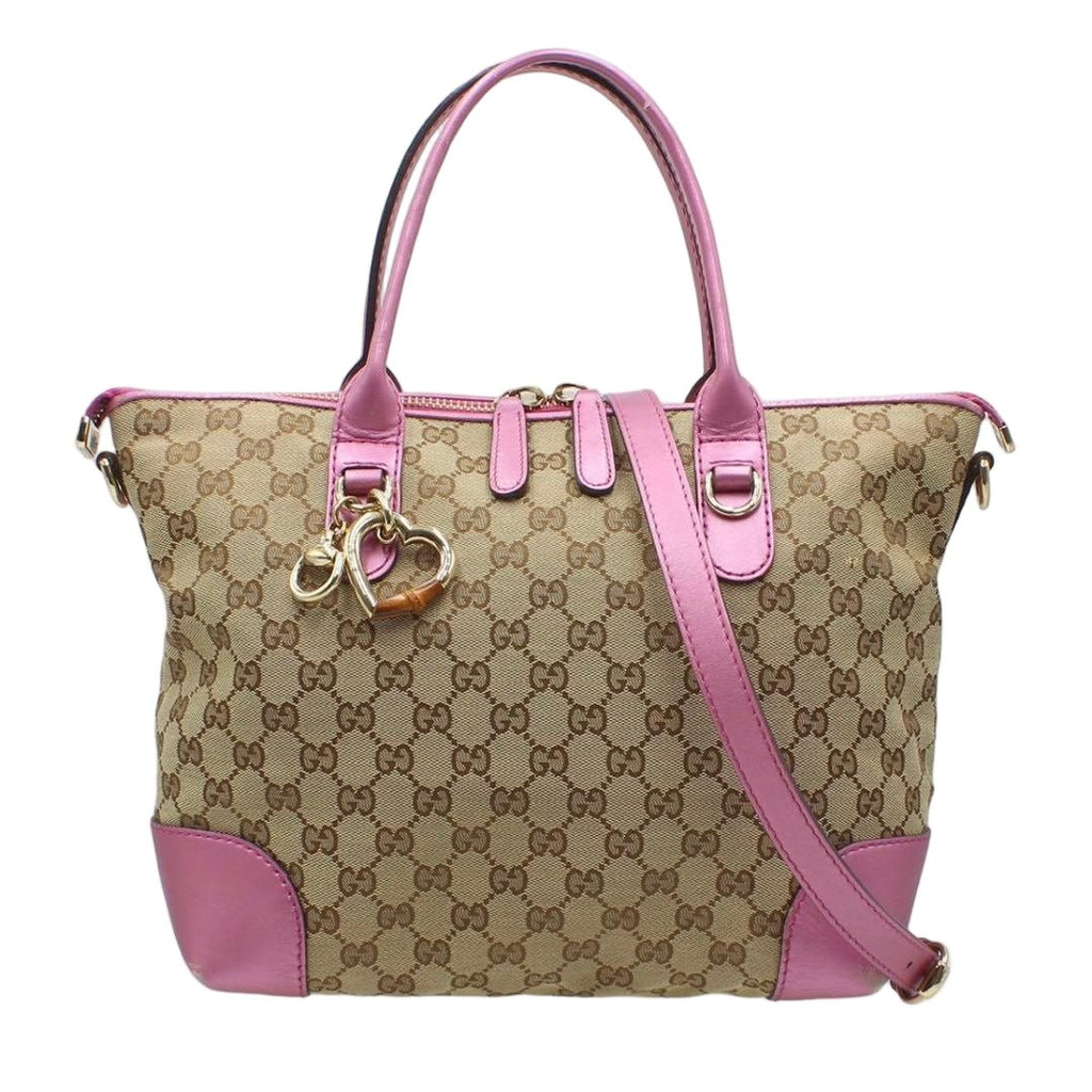 Gucci Heart Beat GG Canvas Bag Shoulder