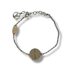 Louis Vuitton Bracelet L to V Rhinestone Circle Logo — view 2