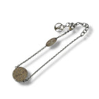 Louis Vuitton Bracelet L to V Rhinestone Circle Logo — view 3