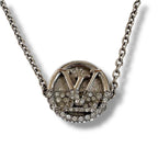Louis Vuitton Bracelet L to V Rhinestone Circle Logo — view 4