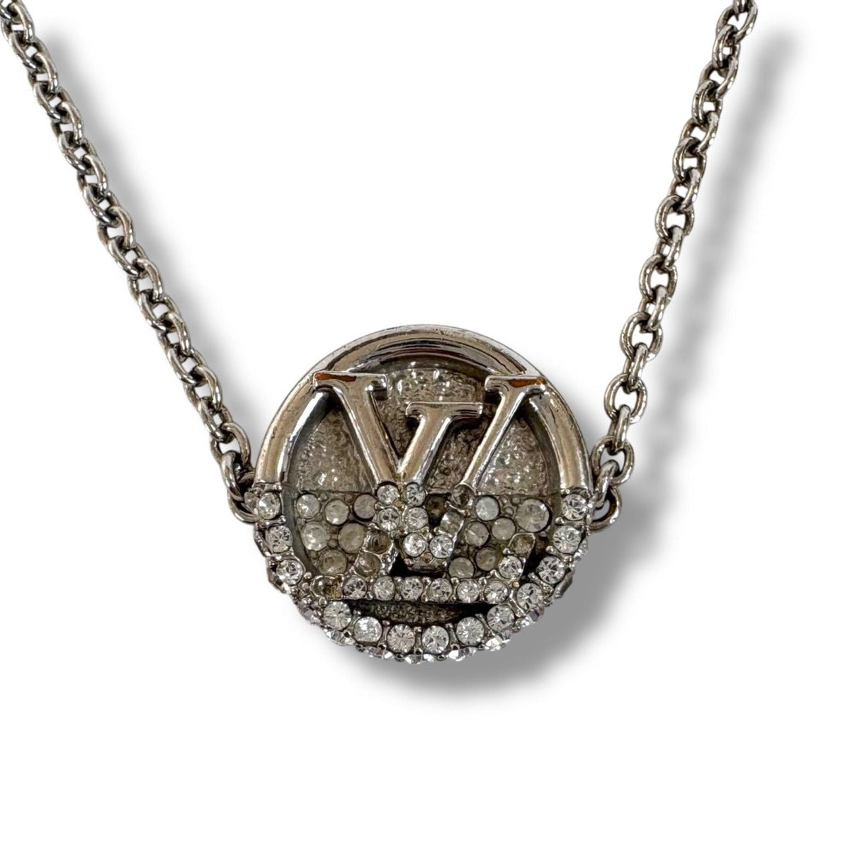 Louis Vuitton Bracelet L to V Rhinestone Circle Logo — view 4
