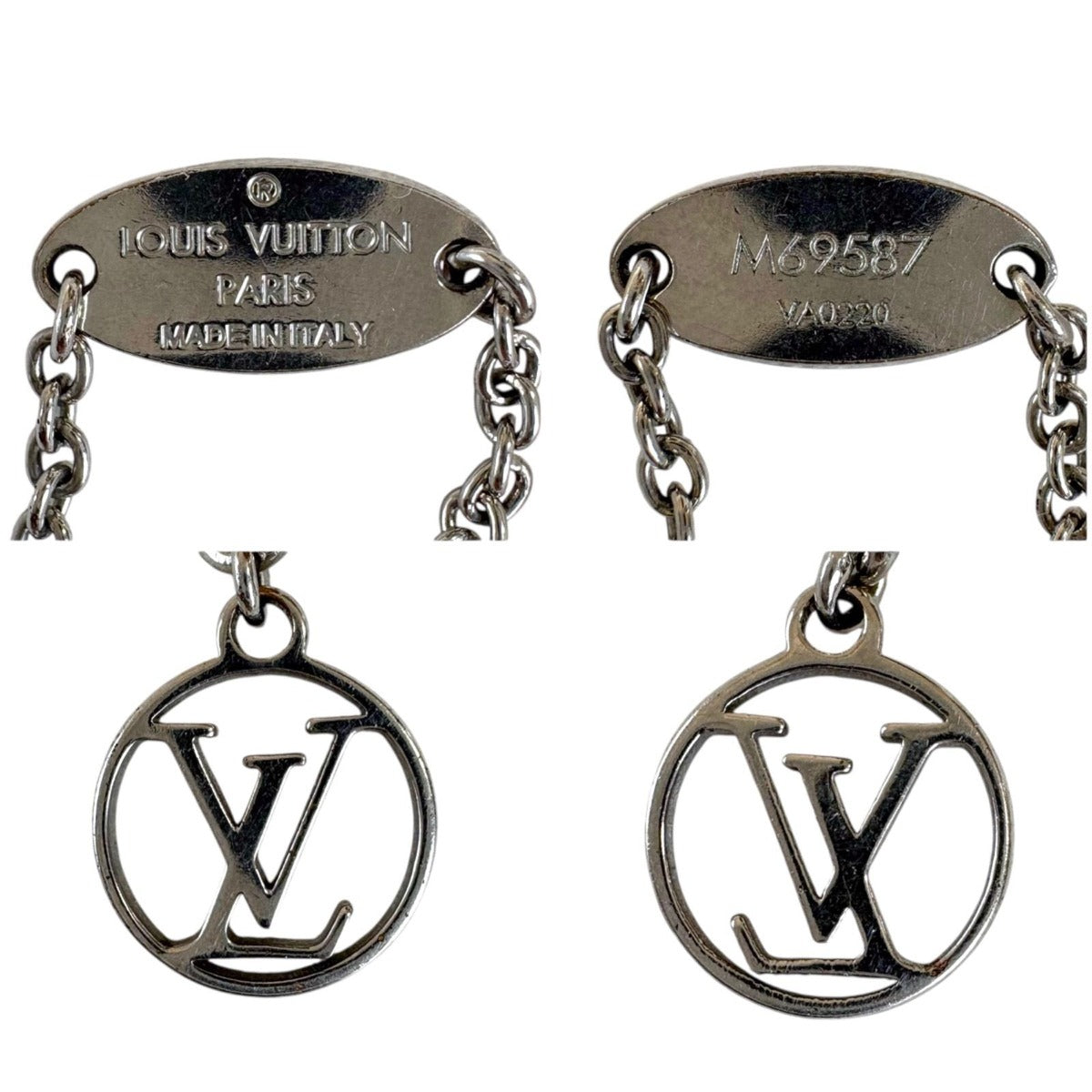 Louis Vuitton Bracelet L to V Rhinestone Circle Logo — view 7