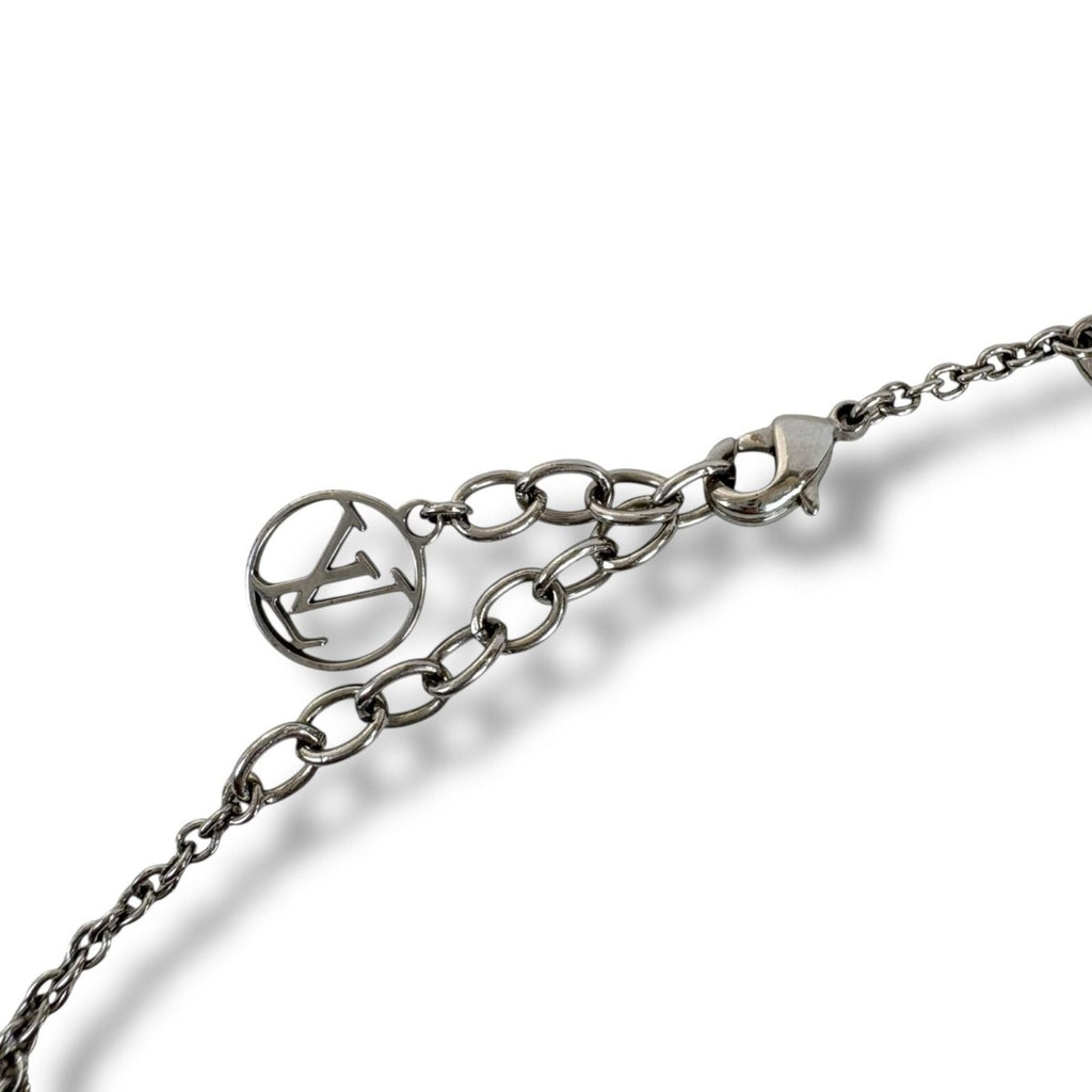 Louis Vuitton Bracelet L to V Rhinestone Circle Logo — view 8