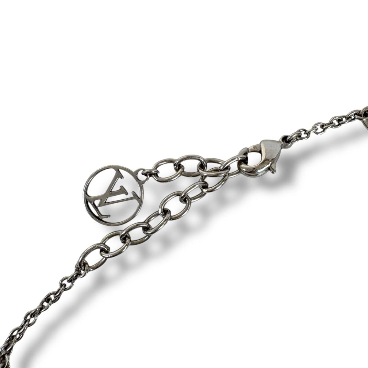 Louis Vuitton Bracelet L to V Rhinestone Circle Logo — view 8