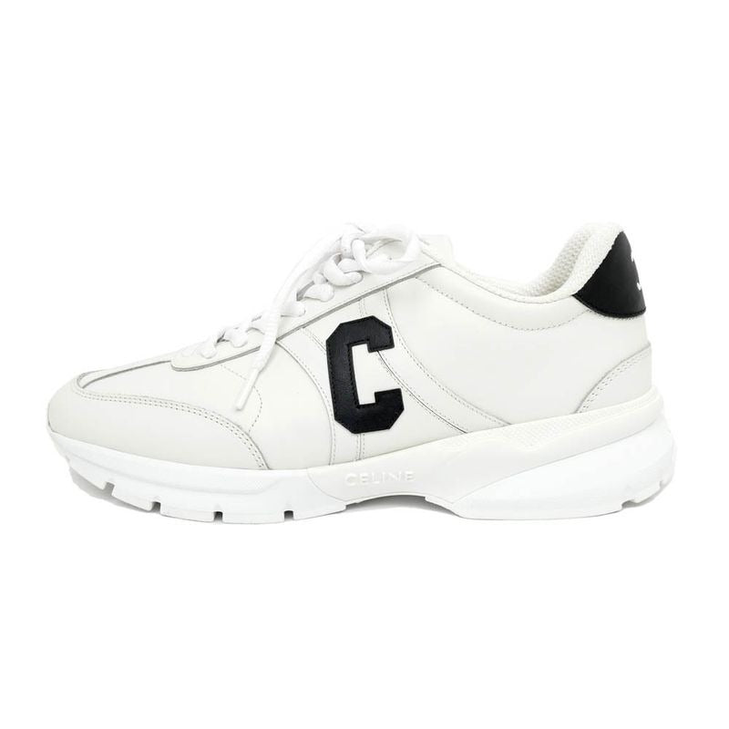 Celine Sneakers White Black 35929 Size 39 Shoes