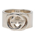 Gucci Interlocking Ring Silver