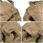Prada Backpack Triangle Logo Tessuto Nylon Brown Khaki — view 5