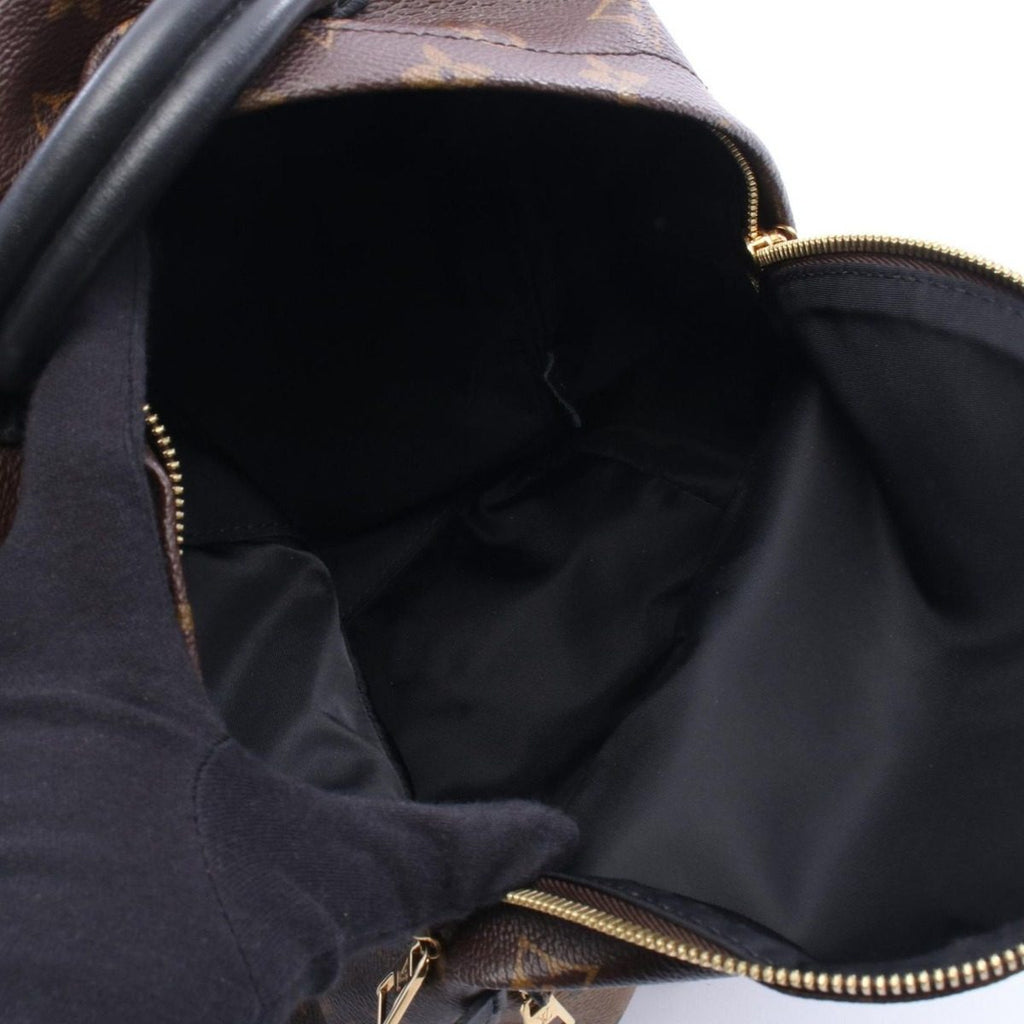 Louis Vuitton Backpack Palm Springs PM Canvas Leather — view 3