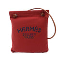 Hermes Sac Aline MM Shoulder Bag Toilet Blanc Swift Rouge Ash Gold