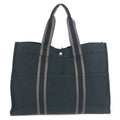 Hermes Shoulder Bag Fourre Tout GM Canvas Black