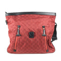Louis Vuitton Shoulder Bag Sora No Leather Nylon Red