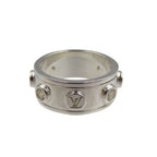 Louis Vuitton Studs M1622 L Silver 925 Ring 1065 — view 2