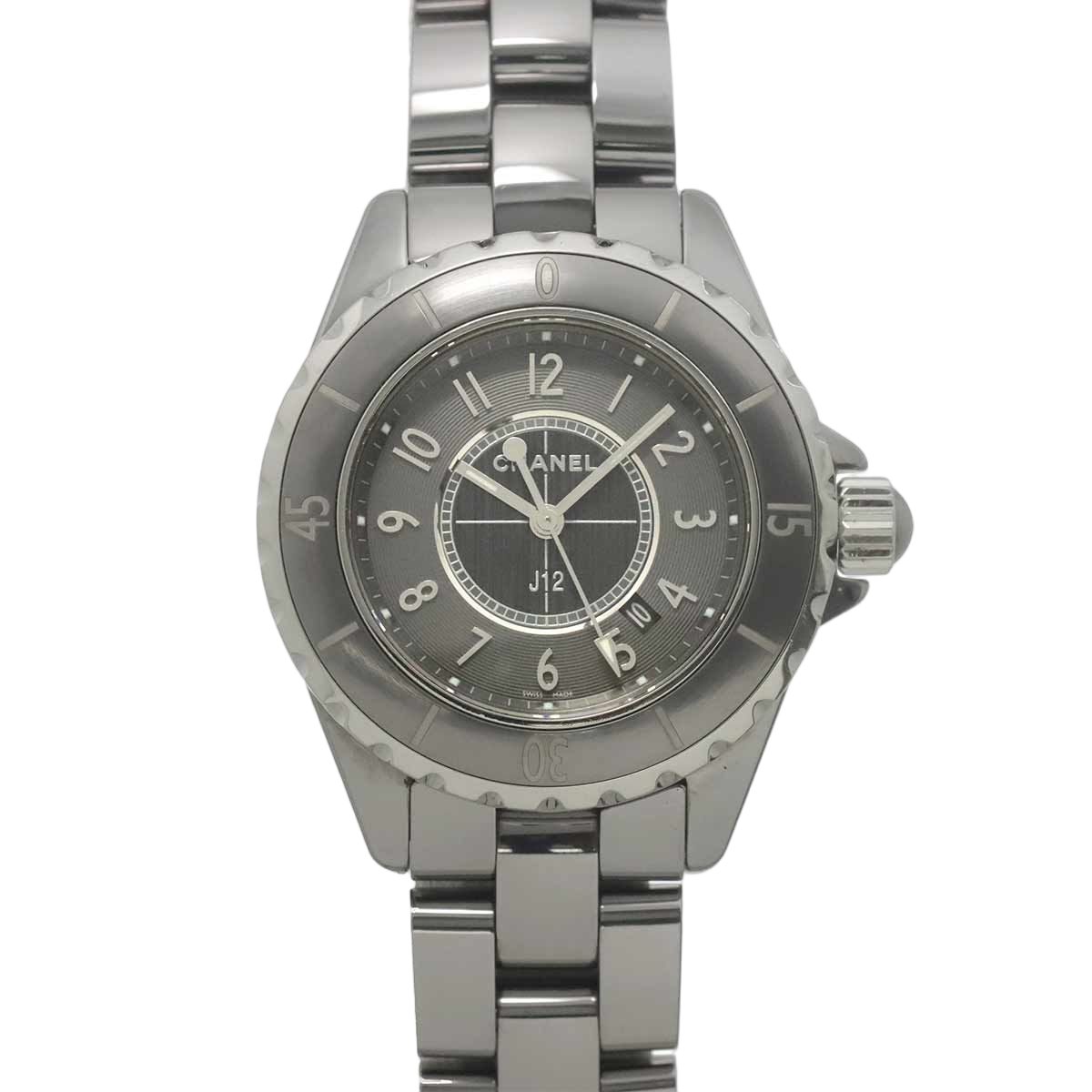 Chanel Chromatic 33 Watch Gray Ceramic Quartz