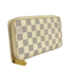 Louis Vuitton Wallet Damier Azur Zippy White — view 2