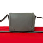 Louis Vuitton New Flap Messenger Taiga Leather Shoulder Bag