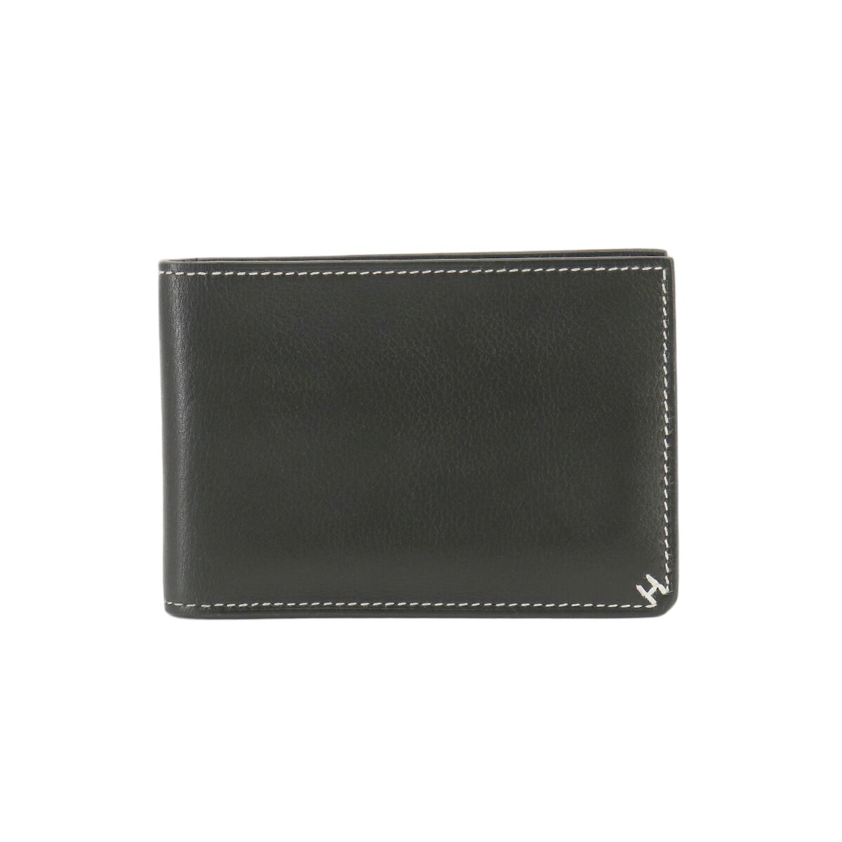 Hermes Series Oriental Card Case Business Holder Bague Rain Black