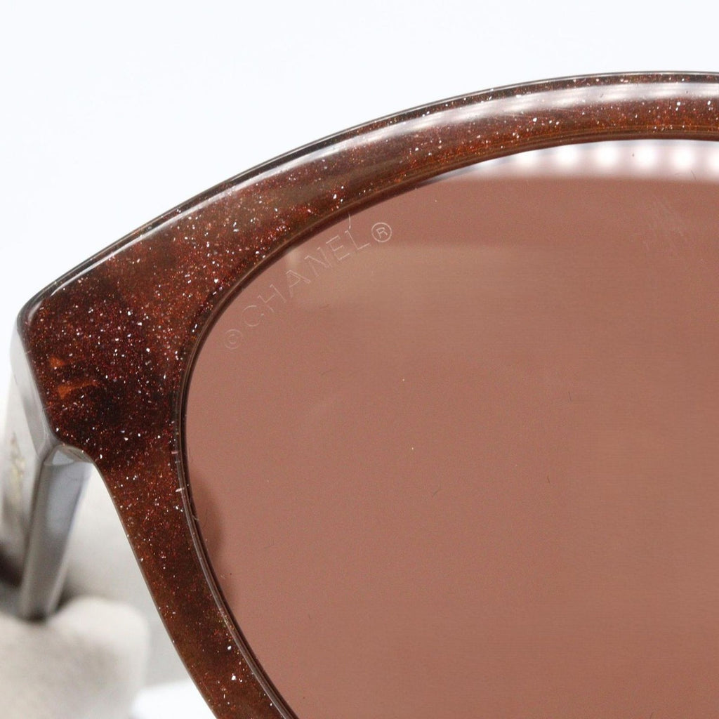 Chanel Sunglasses C5 Brown — view 8