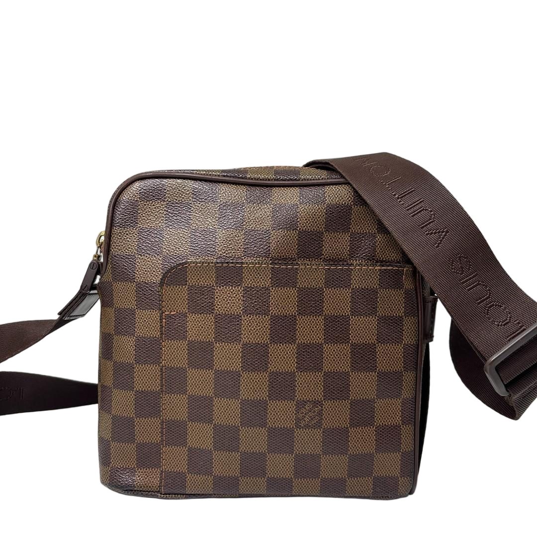 Louis Vuitton Olaf PM Shoulder Bag Brown
