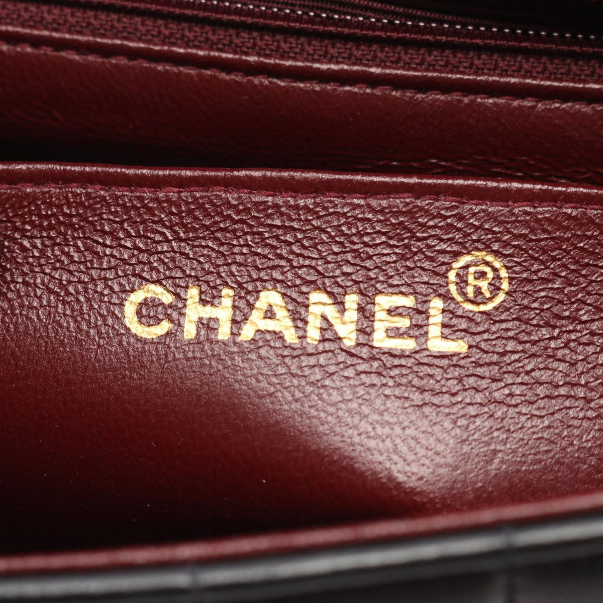 Chanel Shoulder Bag Mademoiselle Black Lambskin — view 4