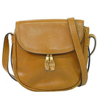 Celine Leather Shoulder Bag Pochette Brown
