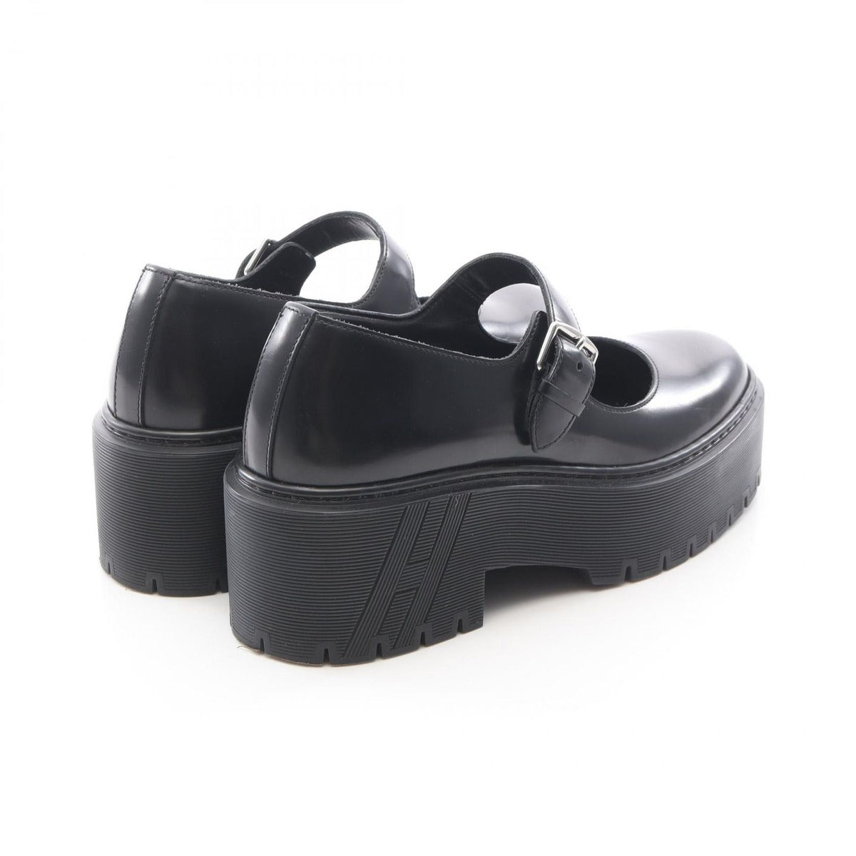 Hermes Dress Shoes Black Leather — view 2