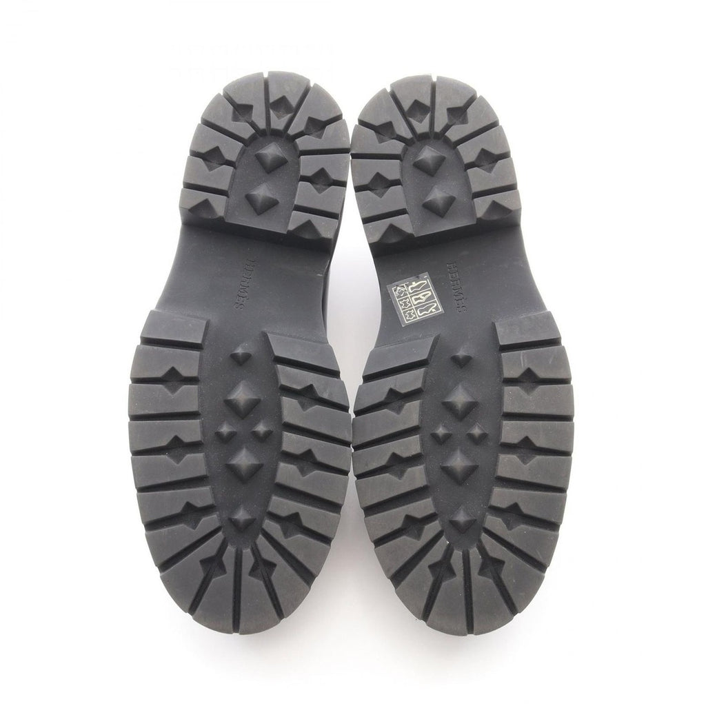 Hermes Dress Shoes Black Leather — view 4