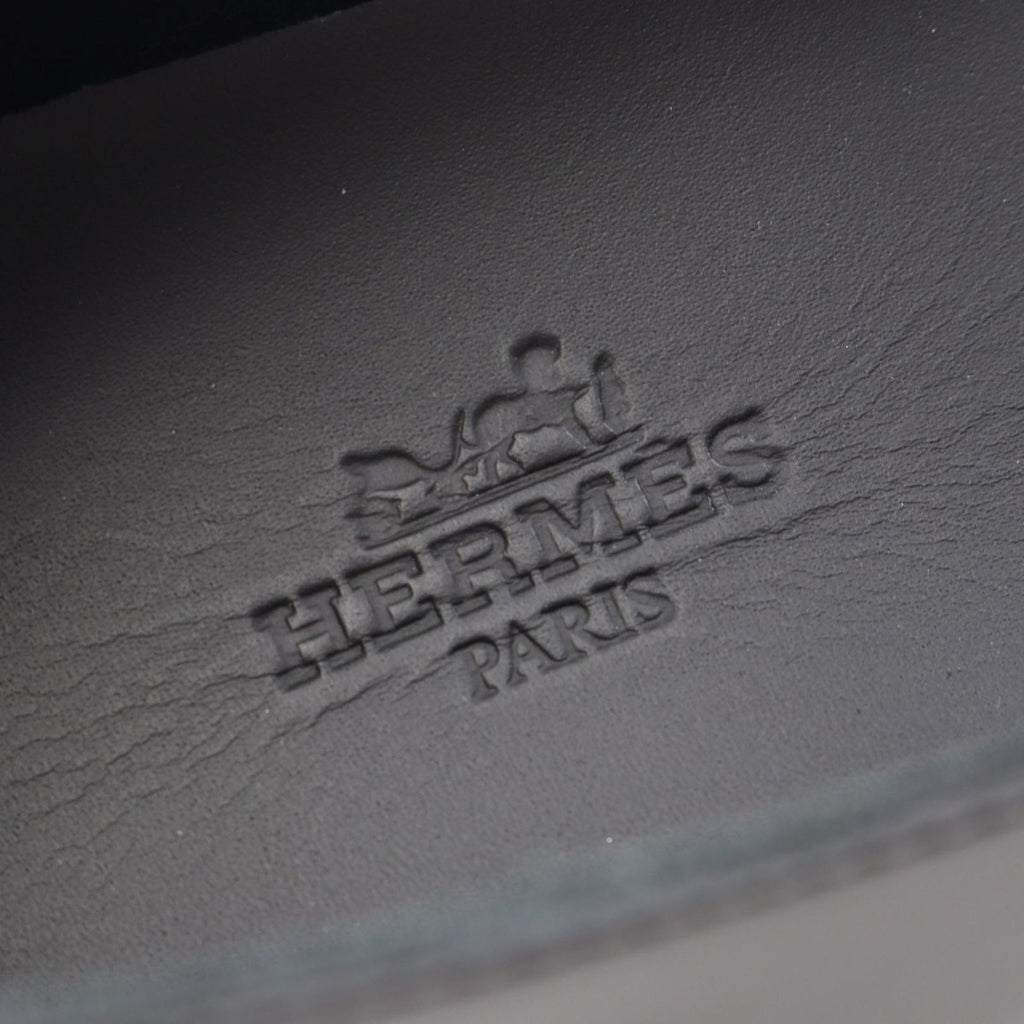 Hermes Dress Shoes Black Leather — view 5