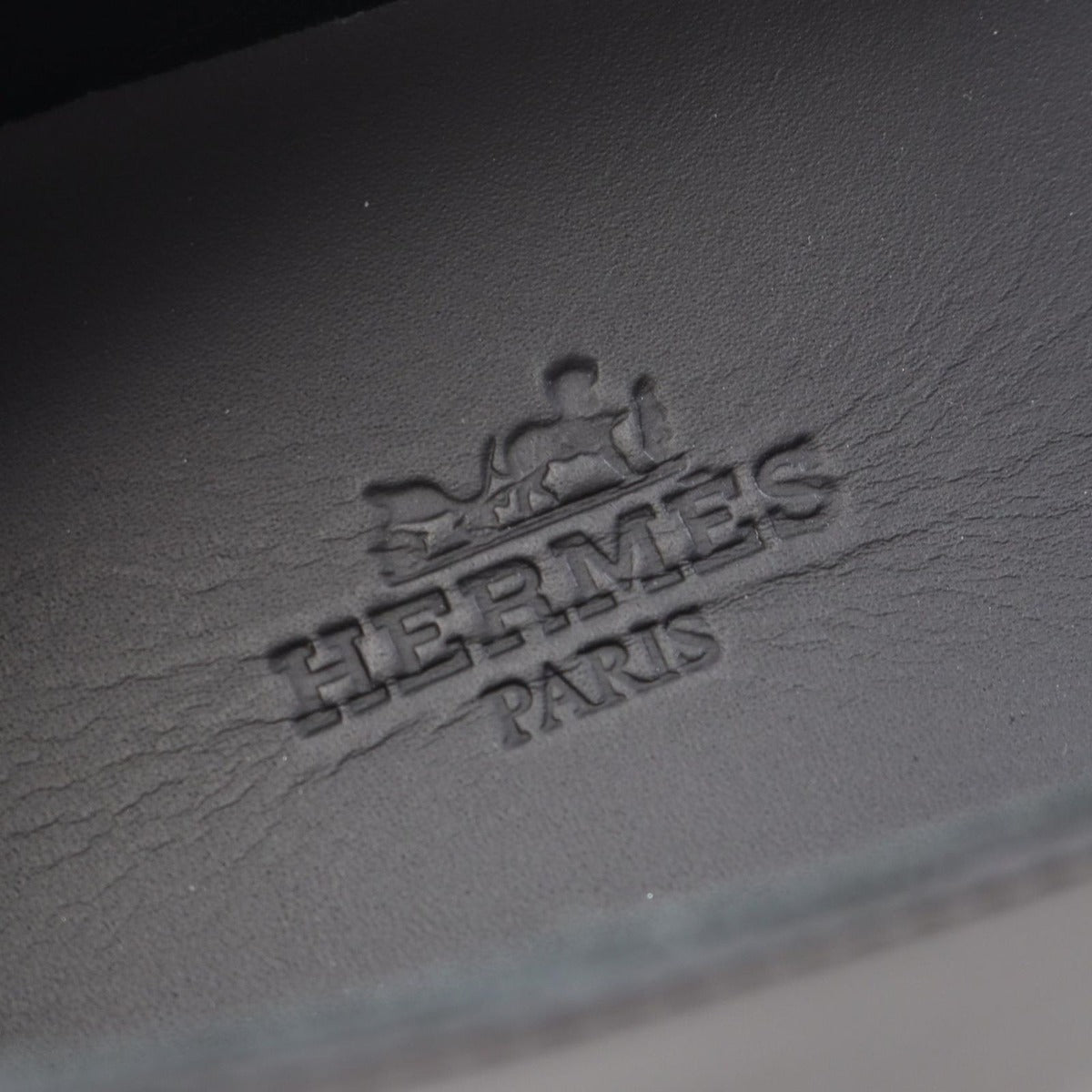 Hermes Dress Shoes Black Leather — view 5